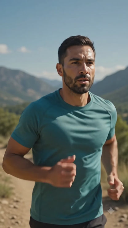 Botella de agua deportiva de silicona para correr, manos libres, plegable, a prueba de fugas